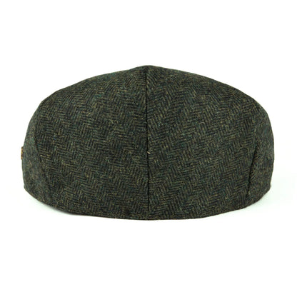 Wool Tweed Herringbone Irish Cap Men Women Beret Cabbie Driver Hat Newsboy Caps Golf Ivy Flat Hats Green Navy Black