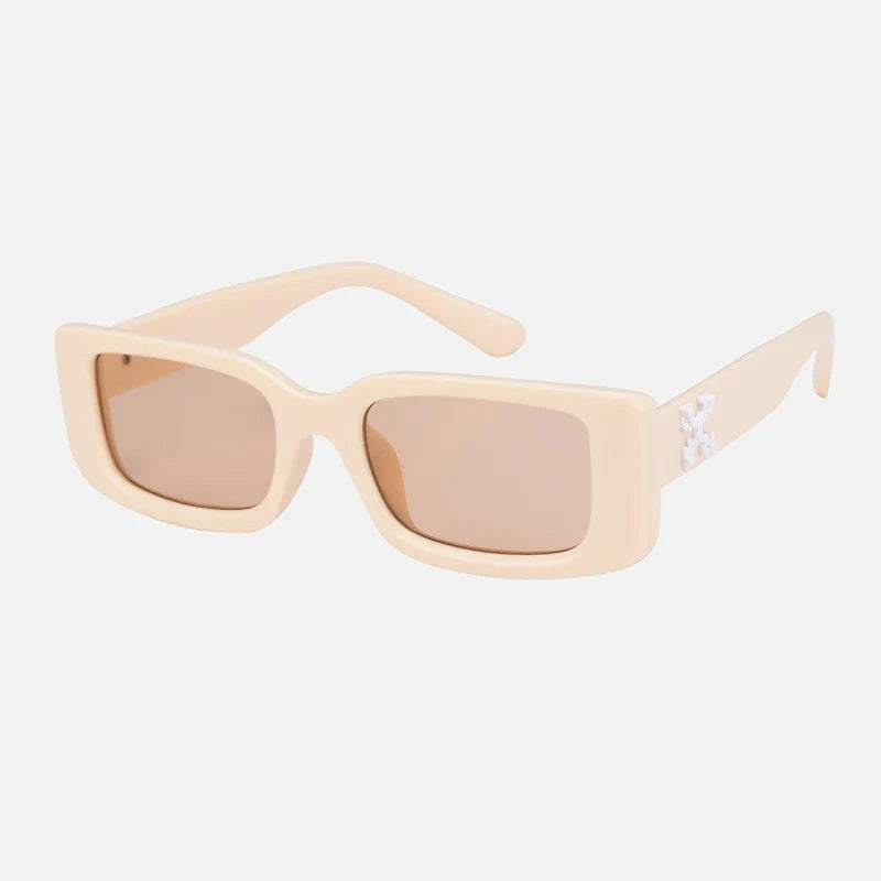 Cycling Rectangle Sunglasses Women Men Shades Retro Square Black Sun Glasses Luxury Brand Eyeglasses Decoration Eyewear