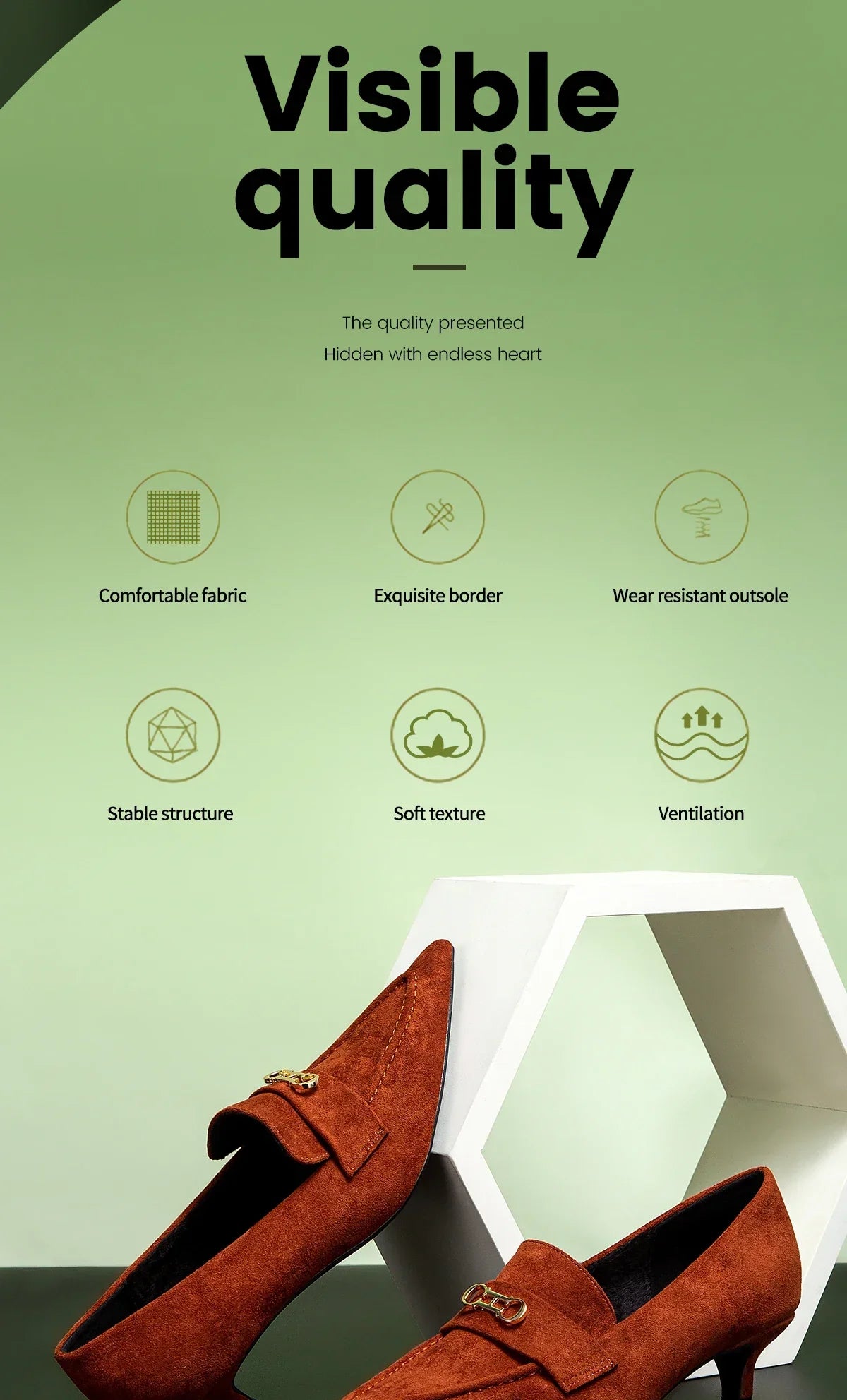 Women's Pointed Toe Leather Shoes Low Heel Casual Shoes Spring and Autumn Fashion Trend Shoes Retro Style Brown
