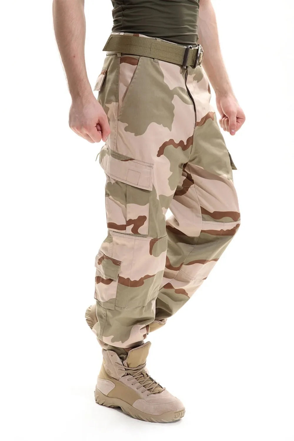 Men's Uniform Camouflage Tactical Multicam Cargo Pants Army Combat Long Trousers Fisthing Climbing Hunting Pants