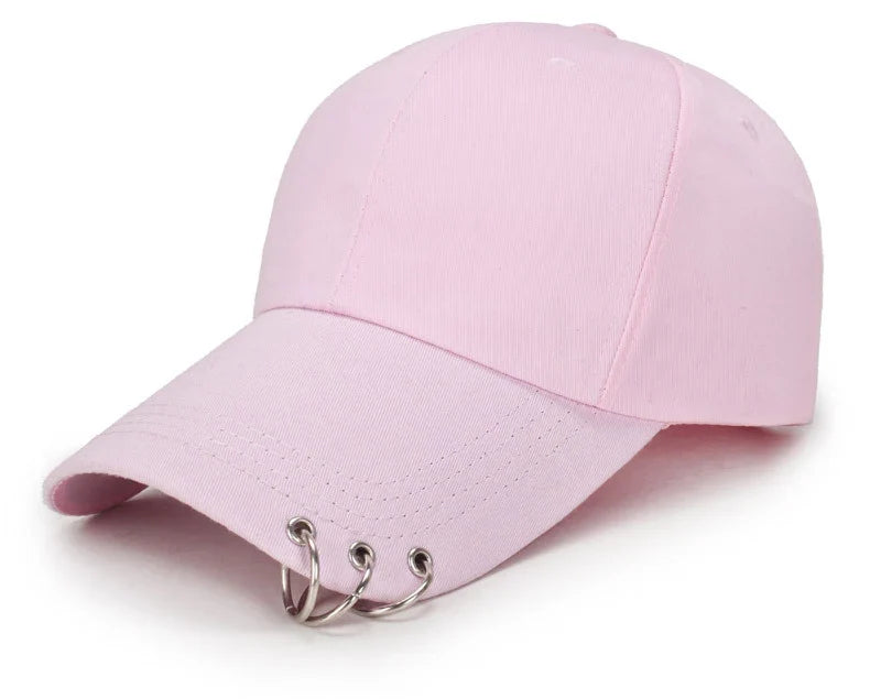Spring And Summer New Light Plate Sunscreen Baseball Caps Men's And Women's Trend Hanging Ring Hats Casual Sun Hats Visor Hats