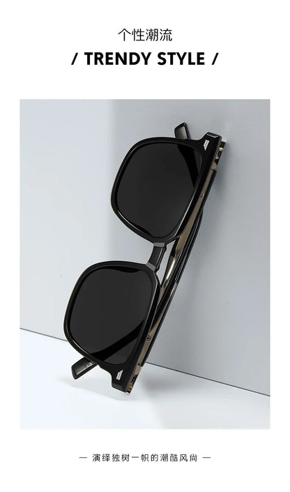 Square Retro Polarised Sunglasses Men Women Designer Brand Travel UV400 High Quatity Outdoor Sun Glasses Eyeglasses