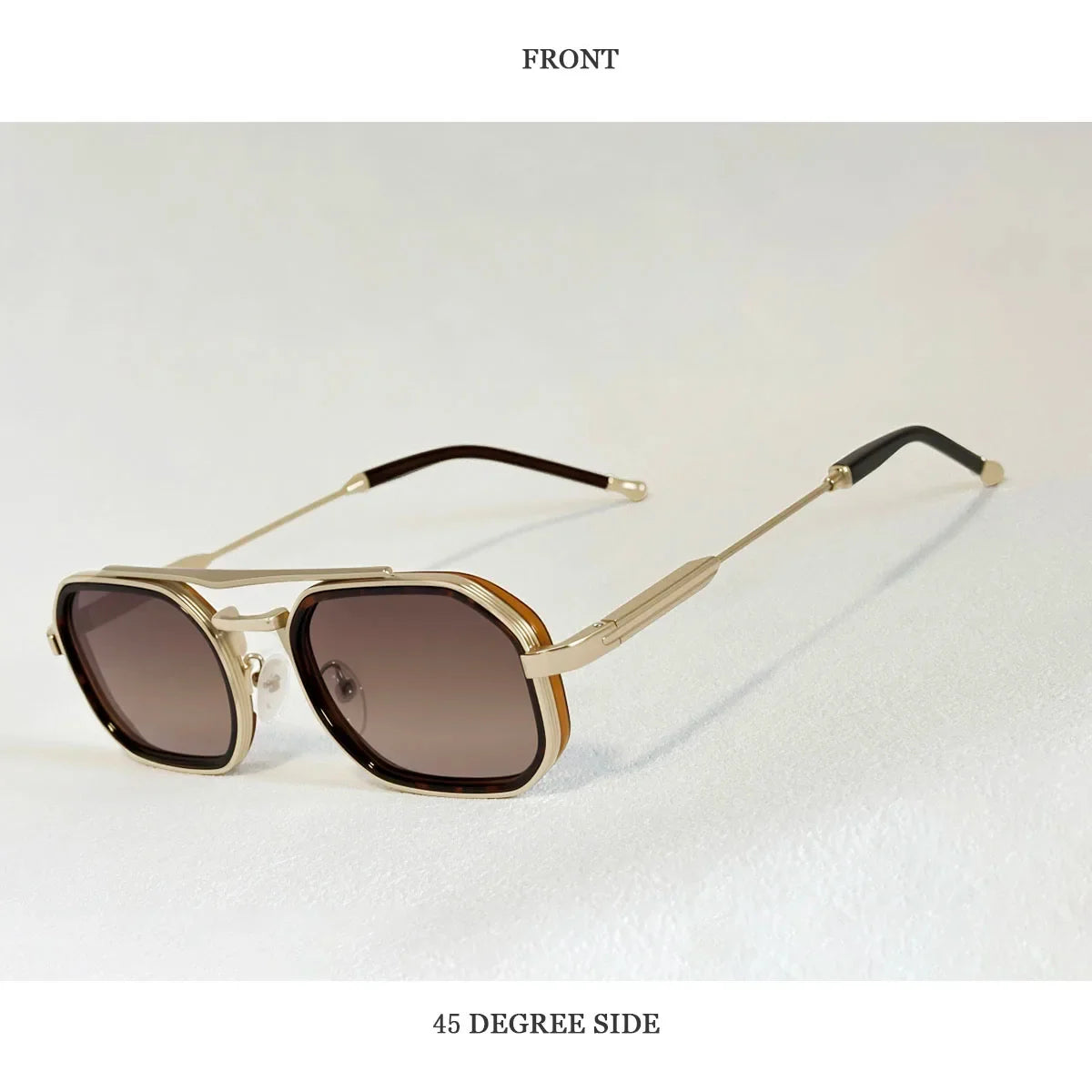 UV400 Protection Square Sunglass Men Vintage Steampunk Sunglasses Women Woman Luxury Fashion Glasses Gafas De Sol Hombre Okulary