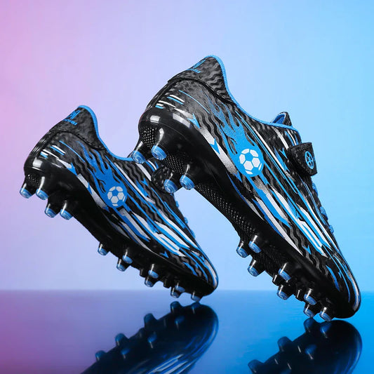 New Kids Professional Soccer Shoes Cleats TF Indoor Men Football Field Boots Original Football Society Shoes Grass Training Fast