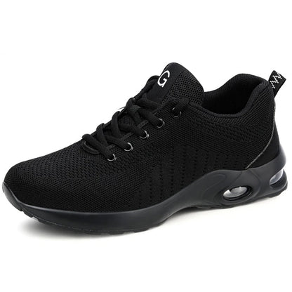 High Quality Men's Boots Safety Shoes Steel Toe Puncture-Proof Work Boots Lightweight Safety Work Shoes Men Indestructible Shoes