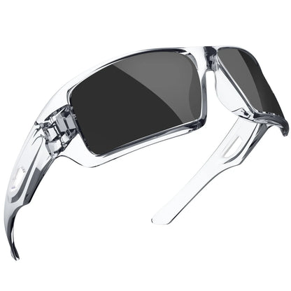 Polarized glasses Wrap Around Sports Sunglasses for Big Heads Men Women UV400 Sun Glasses 8232