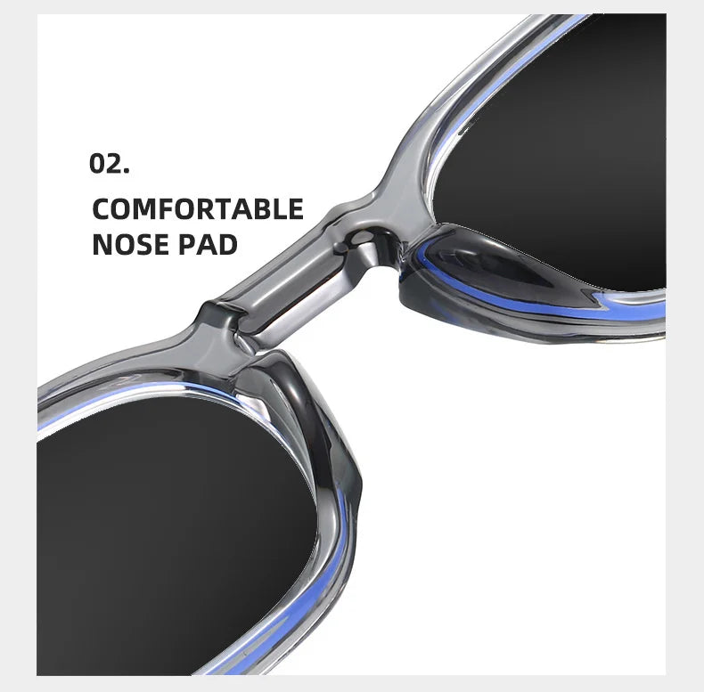 High Quality Fashion Oval Small Frame Myopia Sunglasses for Men Women Optical Prescription Gray Sunglasses Anti UV400