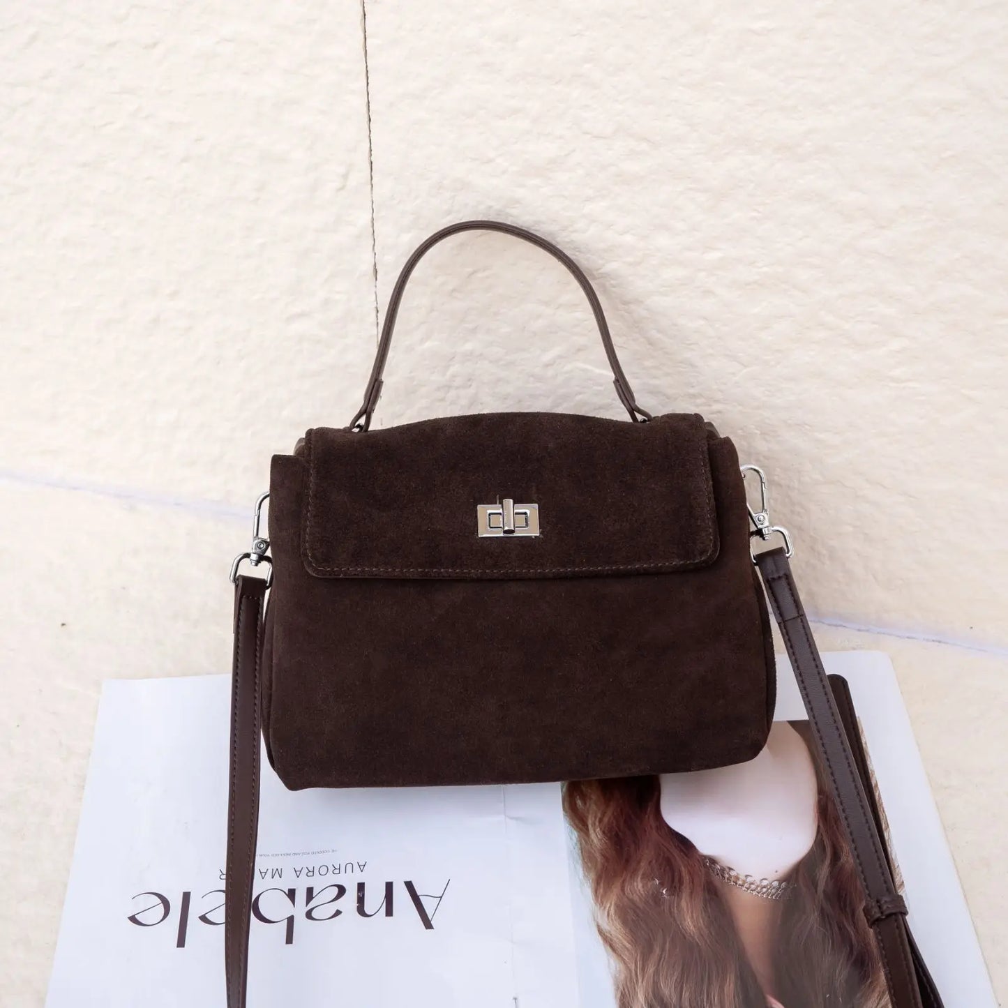 genuine leather Soft Leather minimalist Crossbody bag women female luxury Fashion handbag shoulder bag