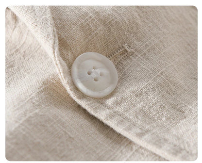 Y803 Spring Autumn Good Quality Linen Blazer For Men Business Casual Solid Color Simple Double Buttons Thin Male Suits Jackets