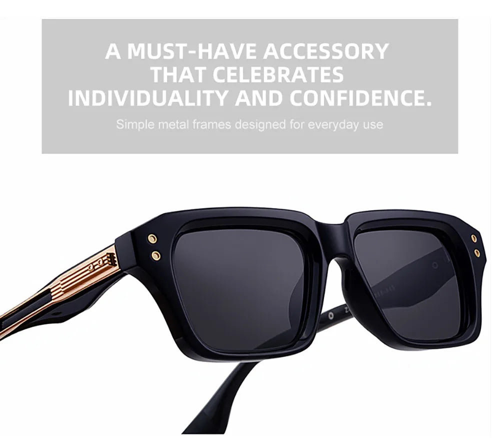 Luxury Sunglass Men Vintage Square Sunglasses Women Trendy 2026 Fashion Glasses  Dropshipping Shades Gafas De Sol Hombre Okulary