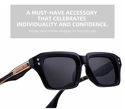 Luxury Sunglass Men Vintage Square Sunglasses Women Trendy 2026 Fashion Glasses  Dropshipping Shades Gafas De Sol Hombre Okulary
