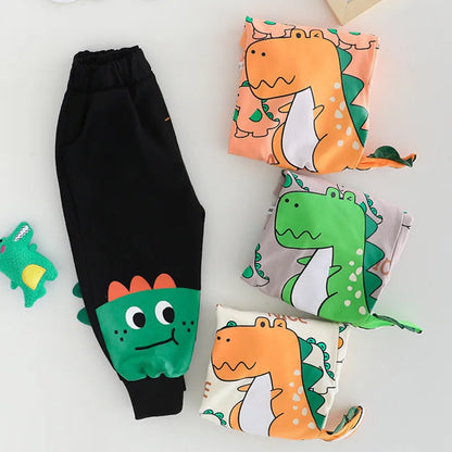 New Spring Autumn Baby Girl Clothes Boys Outfits Children Cartoon T-Shirt Pants 2Pcs/Sets Toddler Casual Costume Kids Tracksuits