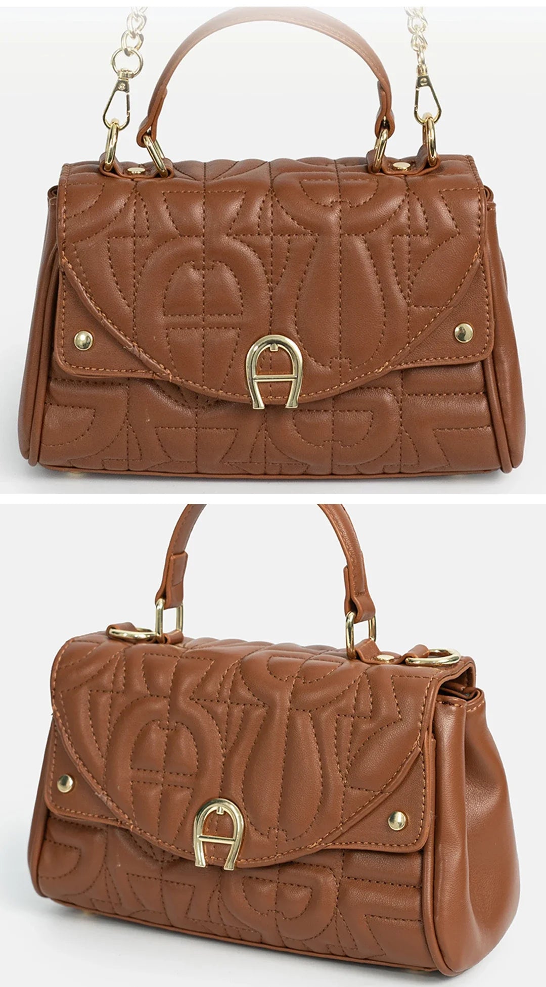 New Retro Women's Bag with Solid Color Letter Printing Exquisite Handbag, High-quality Multifunctional Niche Aesthetic Bag