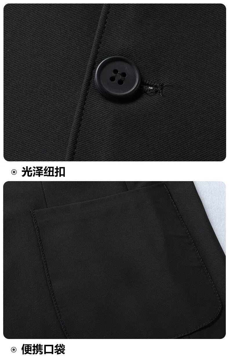 Blazer Summer Men's Casual Fashion Korean-style Business Solid Color Breathable, Lightweight and Sun-protective Clothing Blazer