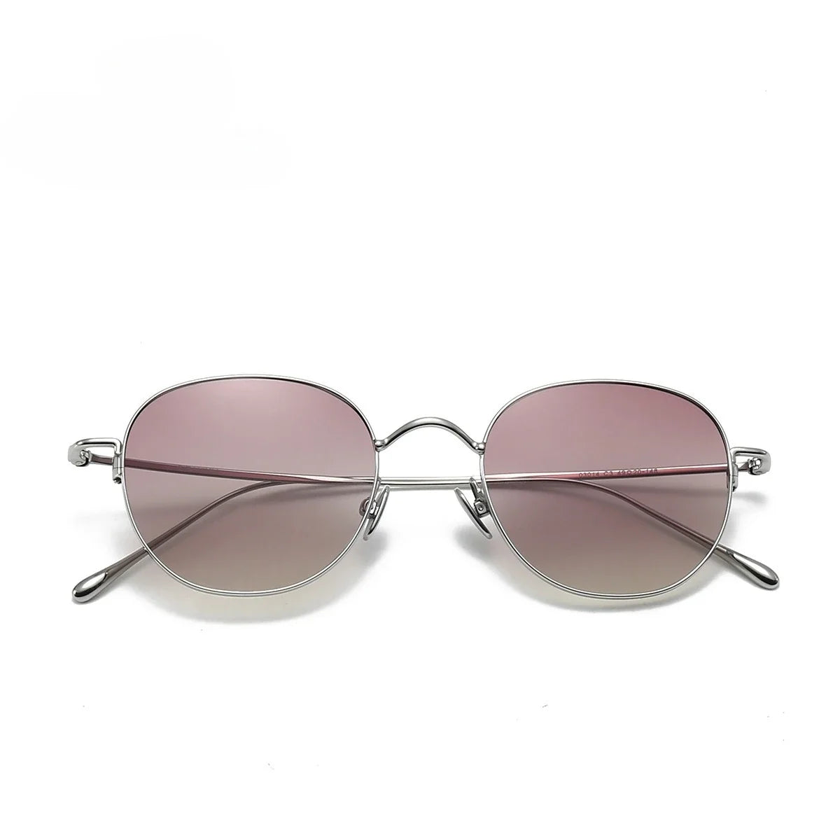 Pure Titanium Ultra Light  Round Women Sunglasses Fashion Outdoor Sports UV400 Men Sunglasses Can Be Paired Prescription Lenses