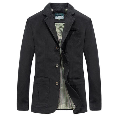 Men Casual Blazers Jackets Suits Coats High Quality Male Cotton Slim Fit Blazers Mujer Business Casual Blazers Coats Size 4XL