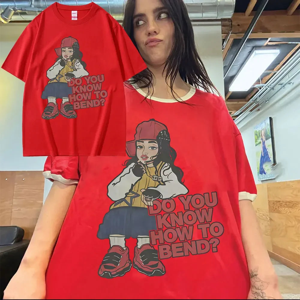Hit Me Hard and Soft You Need A Seat I'll Volunteer Same Style T-shirts Men Women Fashion Pop Music T Shirts Oversized T-shirt