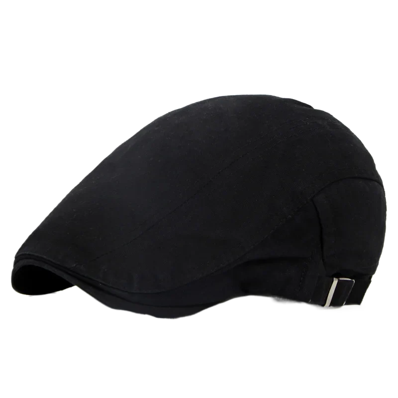 Men Women Cotton Flat Ivy Newsboy Hat Cotton Gatsby Cabbie Cap Fashion Vintage Kpop Headwear Adjustable