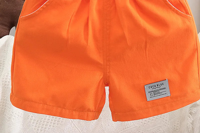 Summer Girls Clothes Suit Children Boys Vest Shorts 2Pcs/Sets Kids Infant Baby Boys Clothing Sports Costume Toddler Tracksuits
