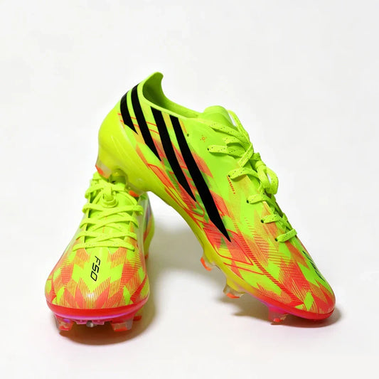 High Quality Mens Soccer Shoes 2026-F50 Breathable Non-Slip Turf Soccer Cleats Boys TF/FG Training Football Boots Chuteira Campo