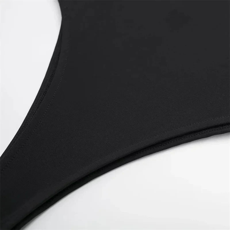 2025 Sexy Tight Bodys for Women White Black Backless Bodysuit Women One Pieces Jumpsuits for Women Sexy Lingerie Bodysuit