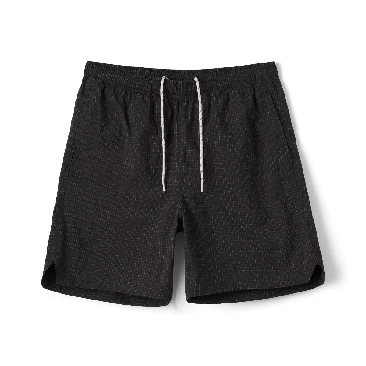 2026 Summer New Lightweight 100gsm Fabric Shorts Men Drawstring Elastic Waist Oversize Casual Outdoor Beach Shorts