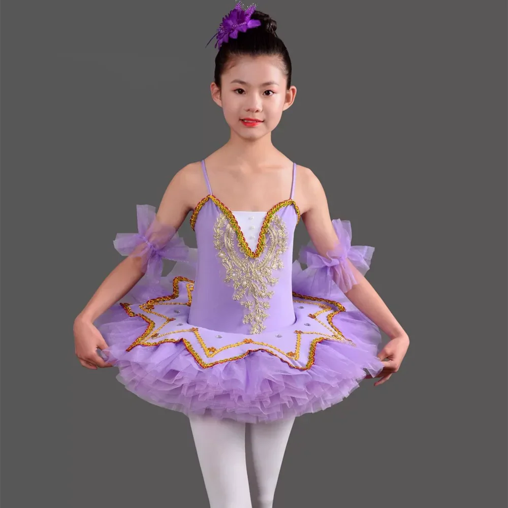 Summer Ballet Dresses Kids Outfit Dance Costumes Girls Clothes Vestidos Ballerine Girl Dress Tutu Ballet Leotards Children's Day