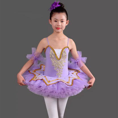 Summer Ballet Dresses Kids Outfit Dance Costumes Girls Clothes Vestidos Ballerine Girl Dress Tutu Ballet Leotards Children's Day