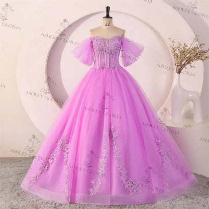 Sweet 15 Quinceanera Dresses Off The Shoulder Birthday Party Dress Formal Ball Gown 15 Year Old Dress Customized