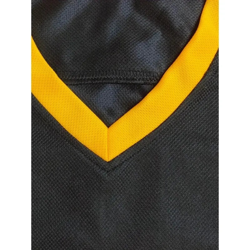 Men's #18 Happy Gilmore 1996 Movie Adam Sandler lce Hockey Jersey Stitched