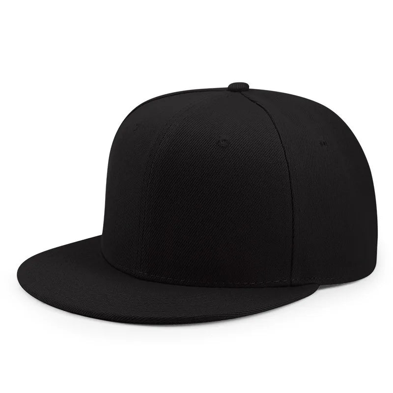 New Hot Sale Cap Plain Snapback Hat High Quality Adult Hip Hop Baseball Cap Men Women Outdoor Leisure Baseball Hat