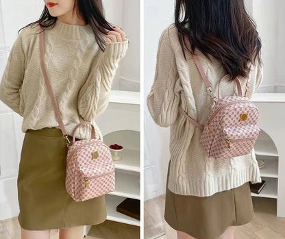 Classic Women Backpack Fashion School Bags Female Daily Shopping Girl Backpacks