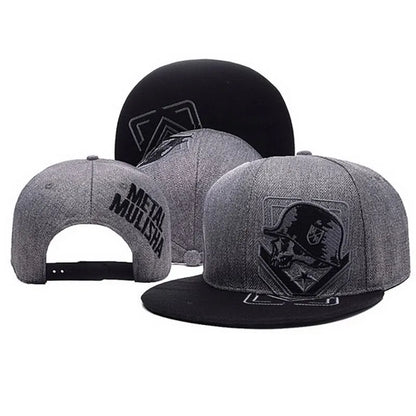 Unisex Helmeted Man Embroidery Hip-hop Hats Spring and Autumn Outdoor Adjustable Casual Baseball Caps Sunscreen Hat