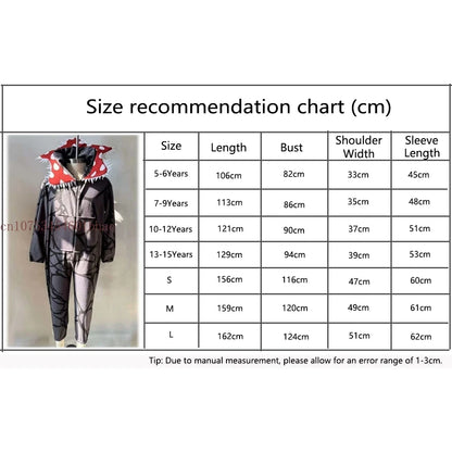 Adult Kids Cannibal Flower Demogorgon Onesie Cosplay Costume Boys Girls Winter Thicken Flannel Fabric Pajamas Halloween Suit