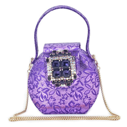 New Arrival Nigeria Italian Shoes and Matching Bags with Rhinestone Matching Shoes and Bags Sets for Women Crystal Women Pumps