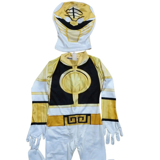 Fantasia Power Samurai Morpher Mighty Morphin Rangers Cosplay Costume Superhero Mask Kids Carnival Party Jumpsuit Zentai Suit