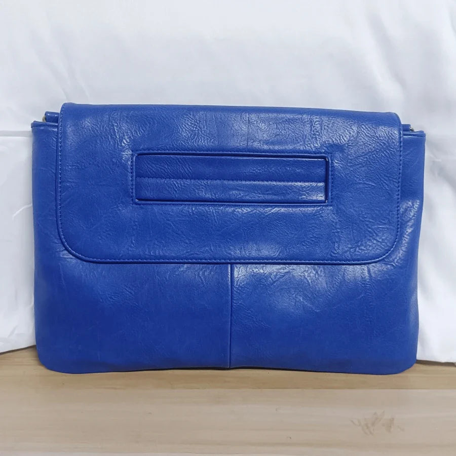 Women Clutches PU leather Crossbody Bags for female Shoulder messenger bag Laptop Bag For Macbook Pouch Bag big Ladies handbag