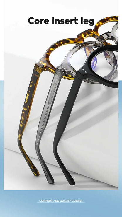 Classical Men's Prescription Glasses TR90 Reading Glasses Anti Blue Ray Glasses Frame Men Customize  Prescription Eyewear