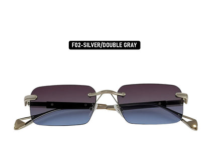 2026 Rimless Sunglasses Women Vacation Sunscreen New Square Sunglass Men Brand Design Fashion Glasses Shades Lentes De Sol Mujer
