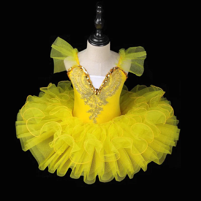 Kids Outfit Ballet Leotard Girl Dress Elegant Vestido Girls Clothes Tutu Baby Dresses Children Ballet Skirt Dance Costume Summer