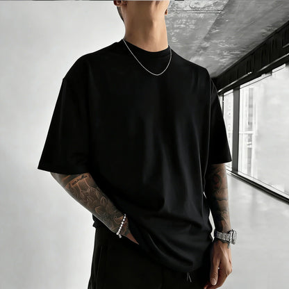 Oversized Cosplay Costumes Pokémon Lucario Unisex 2026 Summer Harajuku Anime Print Y2K Hip-hop Casual Pure Cotton T-shirt