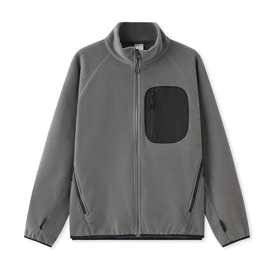 Jacket Men 2025 Autumn New Couple Fleece Anti-Static Casual Top
