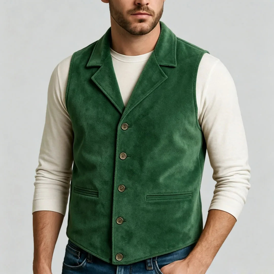 Men Vest Orange Velvet Single Breasted Lapel Waistcoat For Wedding Banquet Party Business Work Office Casual Daily Men Suit Vest
