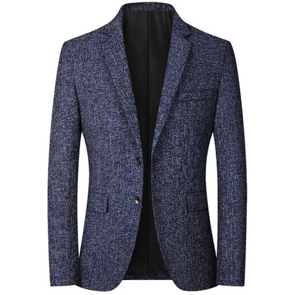 2026 Spring New Arrival Men's Business Casual Blazer High Quality Suit Jacket Comfortable Daily Wear Office Work Outwear