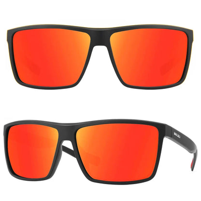 Polarized Big Sunglasses for Men Women with Big Heads UV 400 Protection 8125