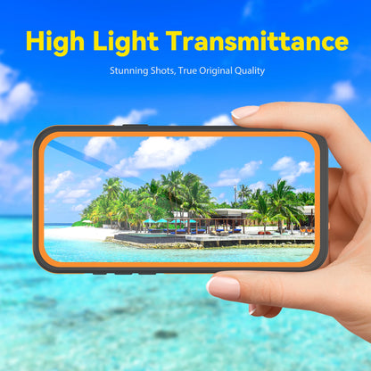 Suitable for iPhone 17 17 Pro Max waterproof phone case, essential for swimming sports, IP68 fully enclosed protective case