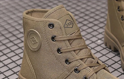 Canvas Ankle Retro Male Shoes Short Barrel Booties High Quality Men's Boots Designer Fashion Cheap Comfortable New Non Slip Y2k