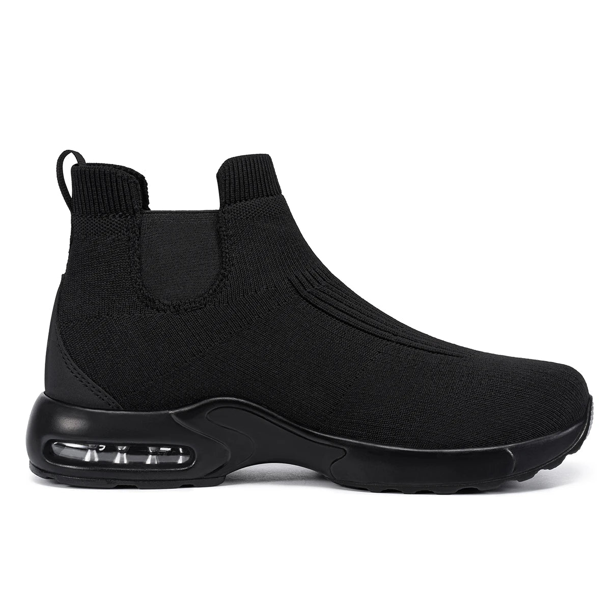 Steel Toe Shoes for Men Women Water Resistant Work Boots Non Slip Safety Sneakers Slip On Industrial Air Cushion Chelse