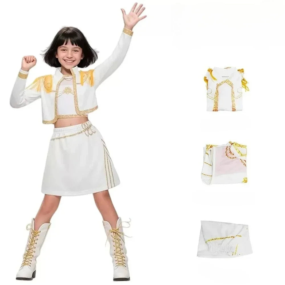 Mira Cosplay Costume kpop Women Girls Halloween Carnival Audlt Kids Child Party Role Playing Outfits