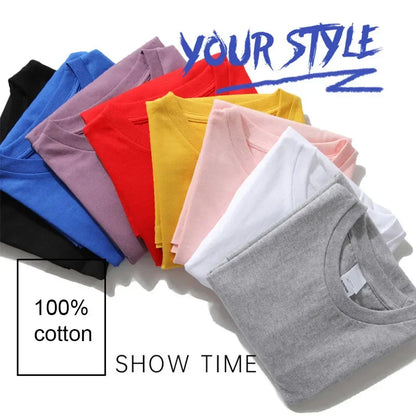 Summer Men High Quality T-shirt Cotton Blend Funny Design Astronaut Printing for Men Loose Top Cool Casual Tshirt Male Shirts